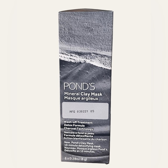 Pond's Pure Detox Mineral Clay Mask - 6pcs x 0.28oz/8g - Picture 5 of 7